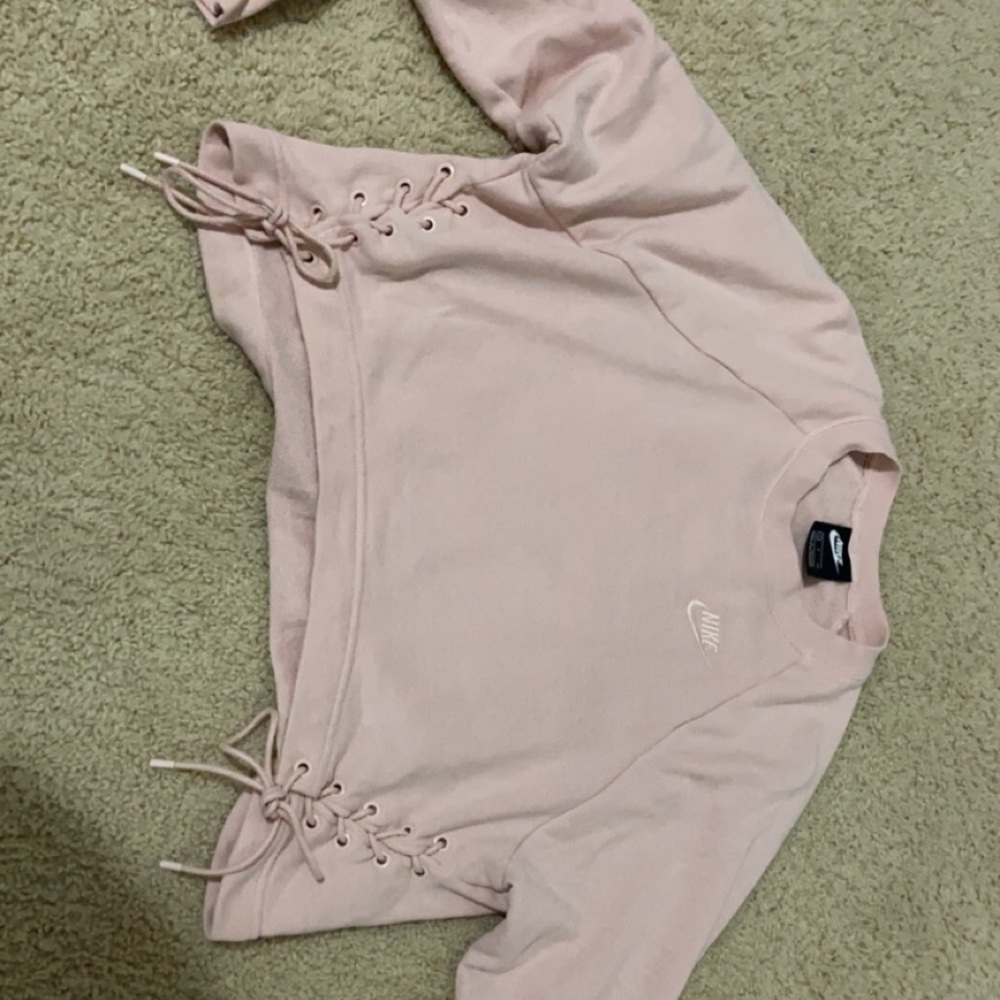 Nike cropped sweatshirt